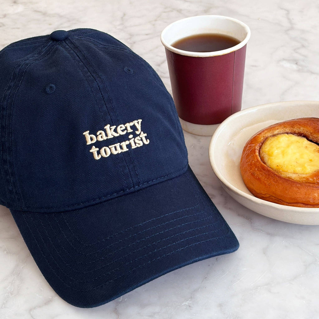 Bakery Tourist - Cotton Baseball Cap - Navy Blue