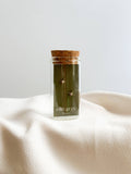 Glass Vial -18k Gold Star Stud Earrings