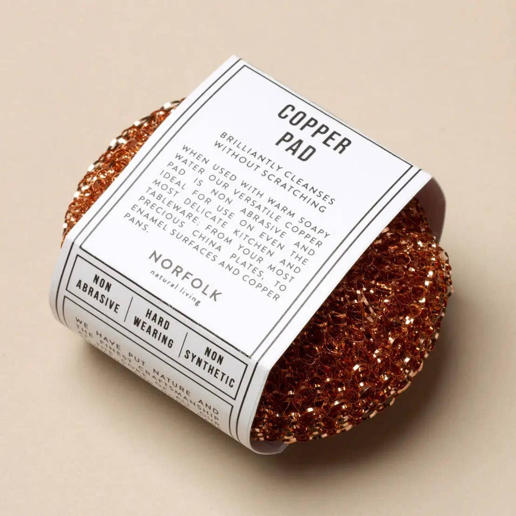 Copper Sustainable Scouring & Cleaning Pad