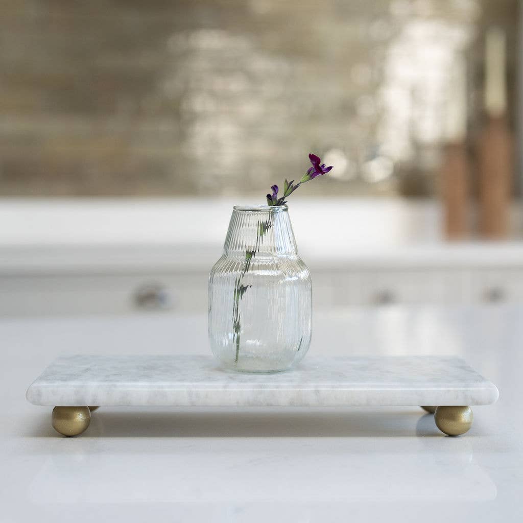Ailani, Ribbed Glass Bud Vase