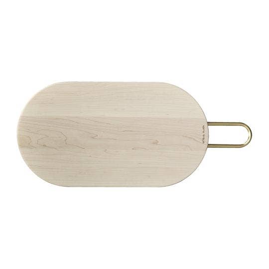 Maple serving/cutting/chopping board, Wide Pill