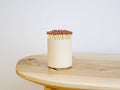 Eco-Friendly Handmade Ceramic Match Holder with Strike Paper