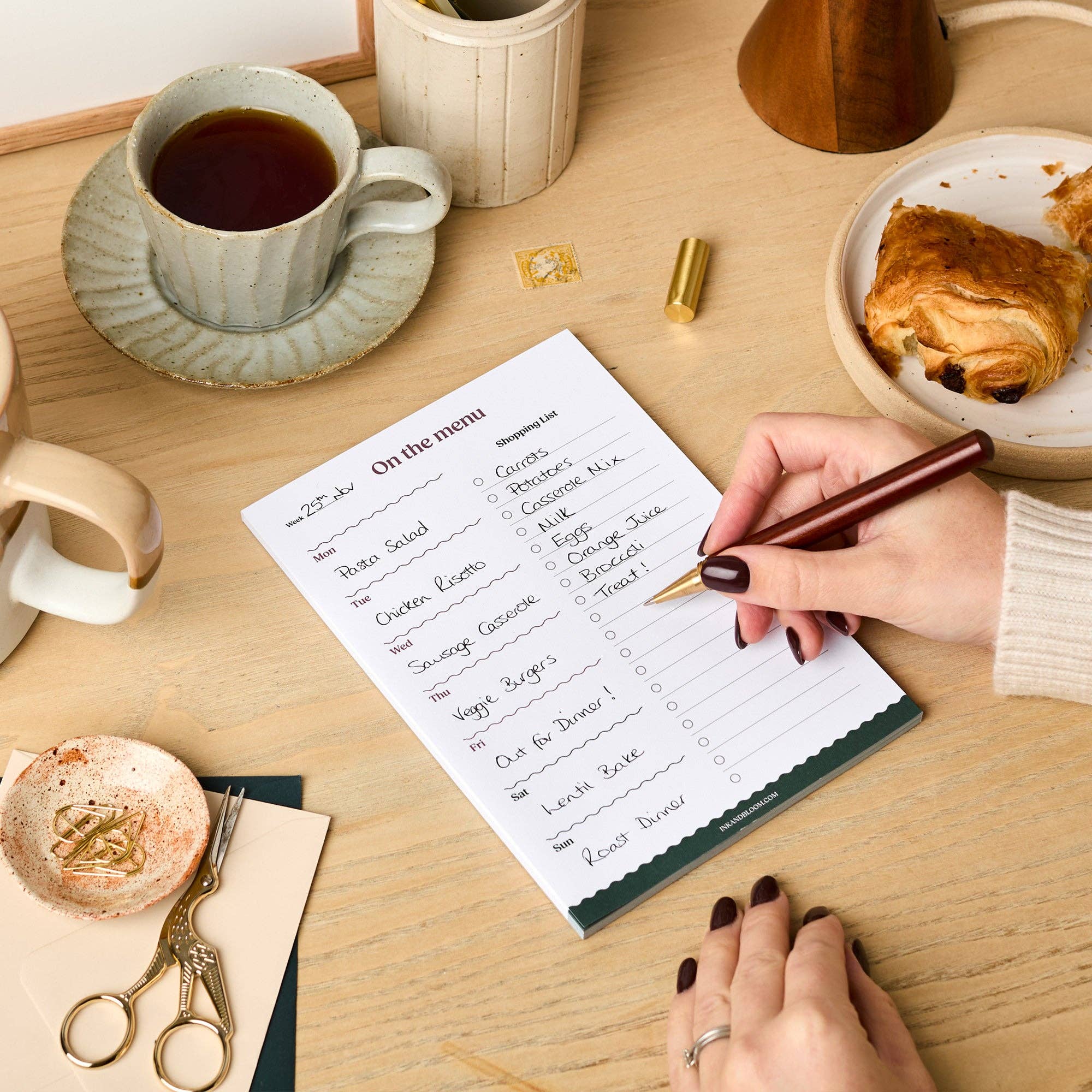 A5 Weekly Meal | Shopping List Planner