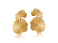 ALICE FLORAL DROP MATTE EARRINGS