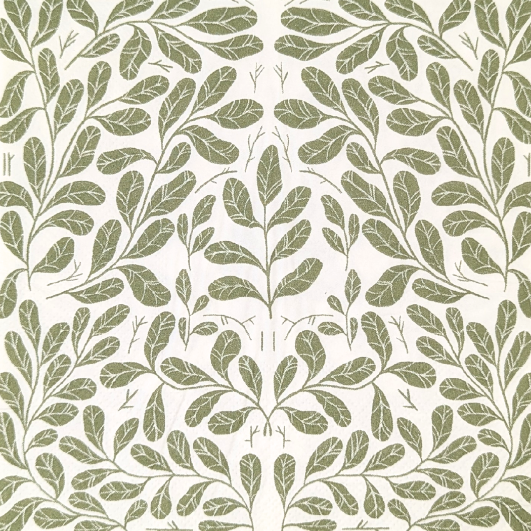 Garden Leaves Paper Napkins