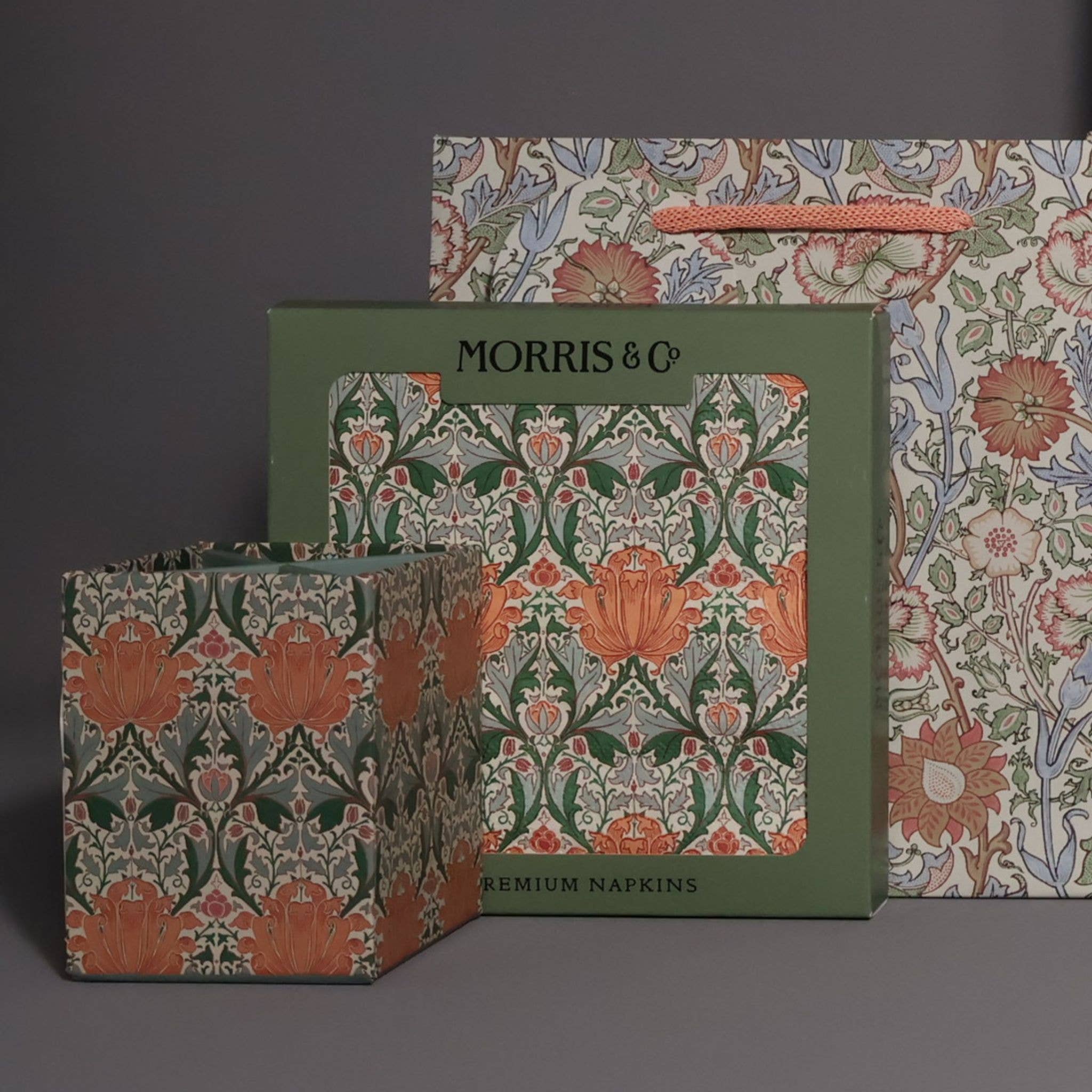 William Morris Paper Napkins (20) Tableware Party Teal