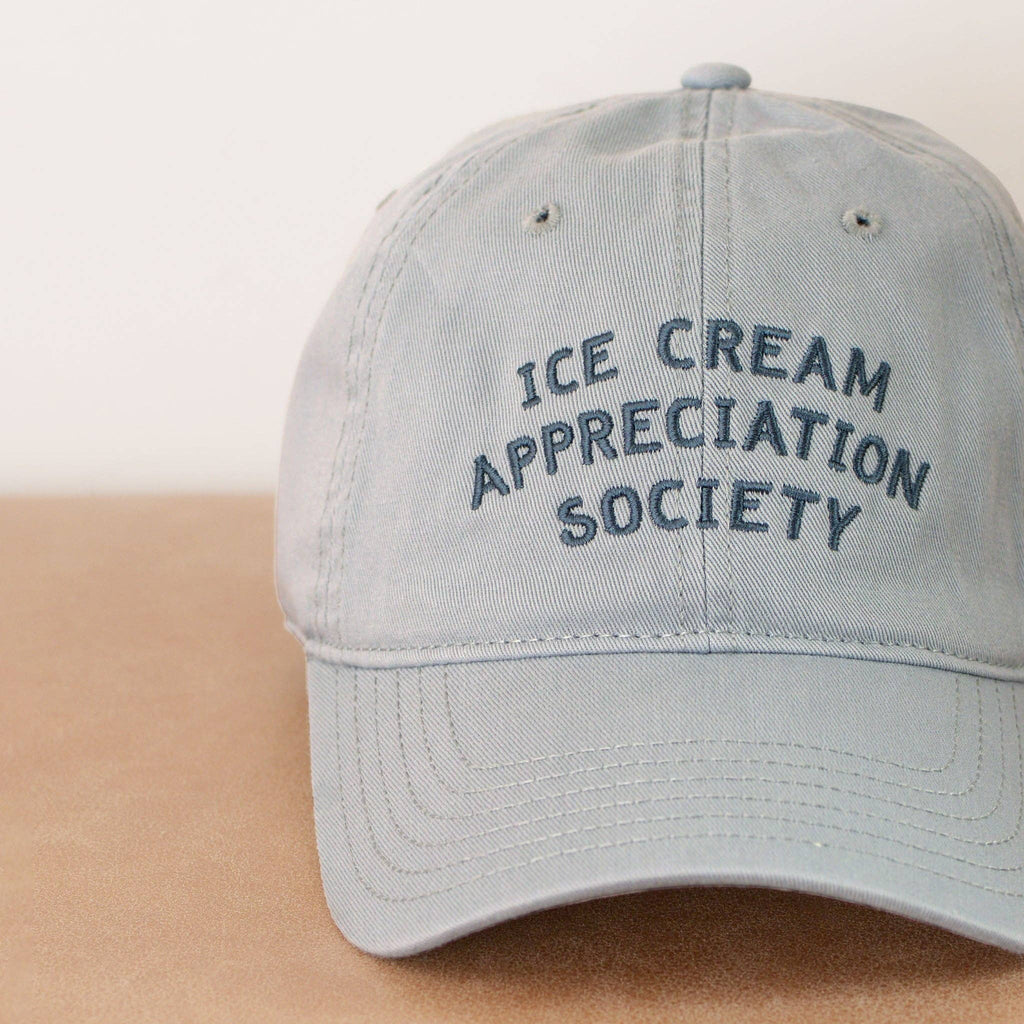 Ice Cream Cotton Cap - Blue