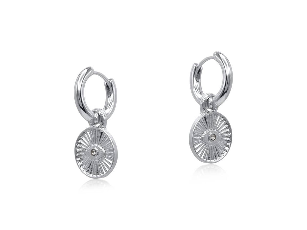 Sirens Eye Huggies Earrings