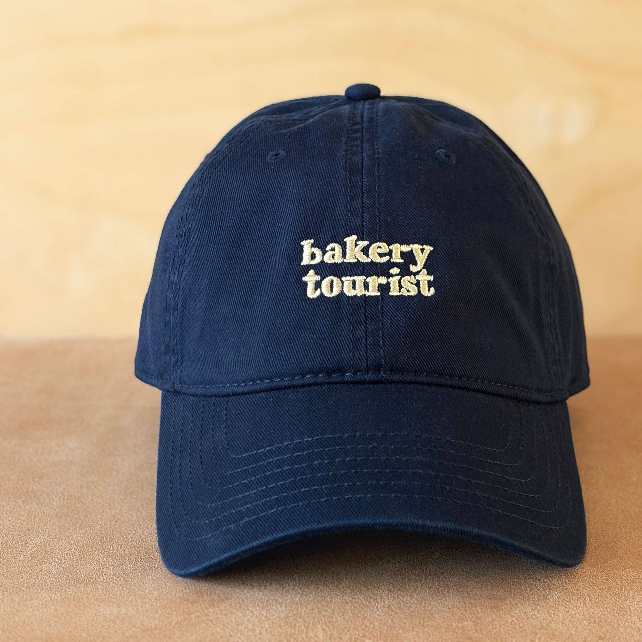 Bakery Tourist - Cotton Baseball Cap - Navy Blue