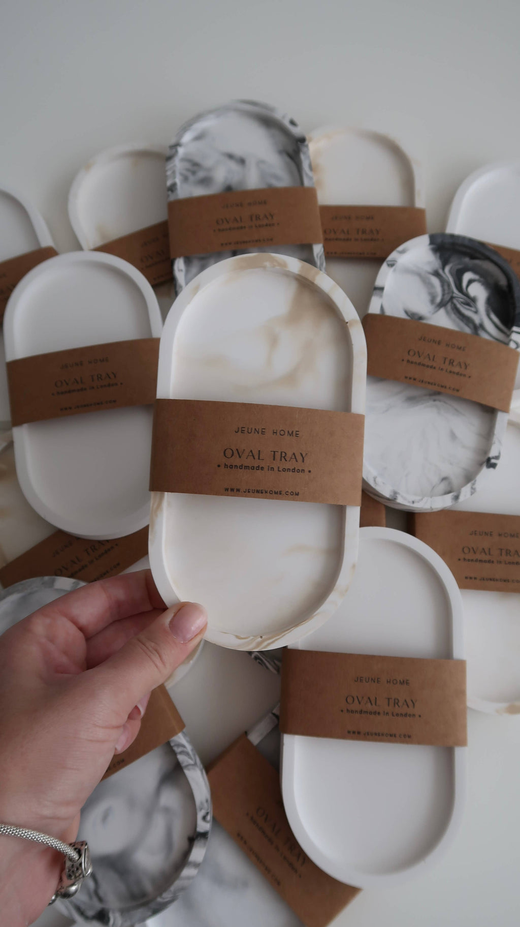 Oval Concrete Tray