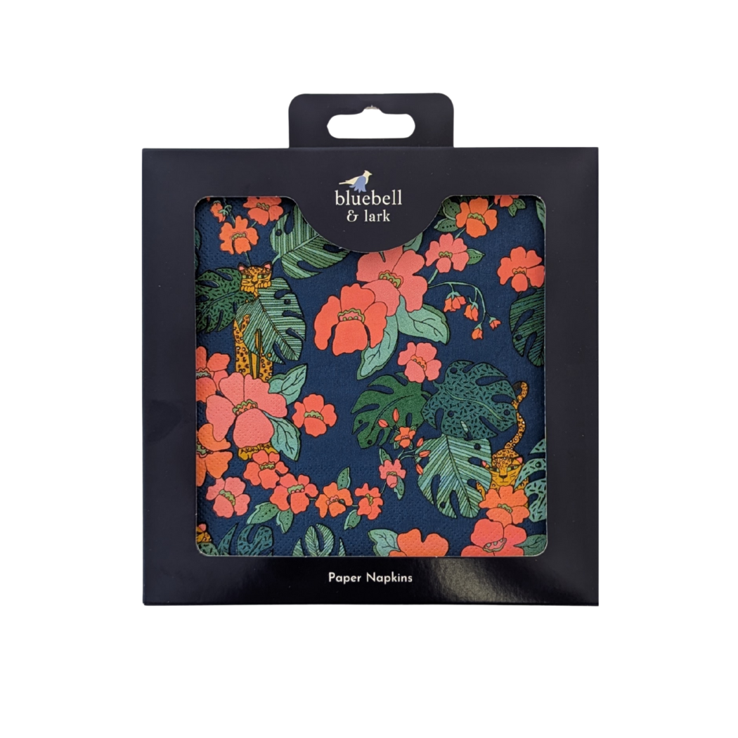 Pink Jungle Paper Napkins