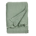 Muslin Cotton Throw Eucalyptus