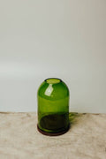 Classic Forest Green Glass Tealight Dome