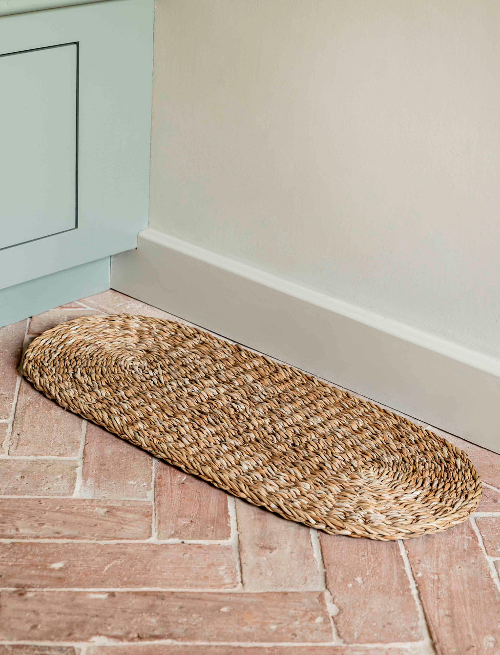 Natural Seagrass Pet Bowl Mat