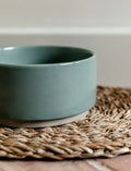 Small Stoneware Pet Bowl - Rosemary