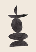 Abstract Stacked - Poster Print