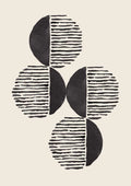 Geometric Circles - Poster Print