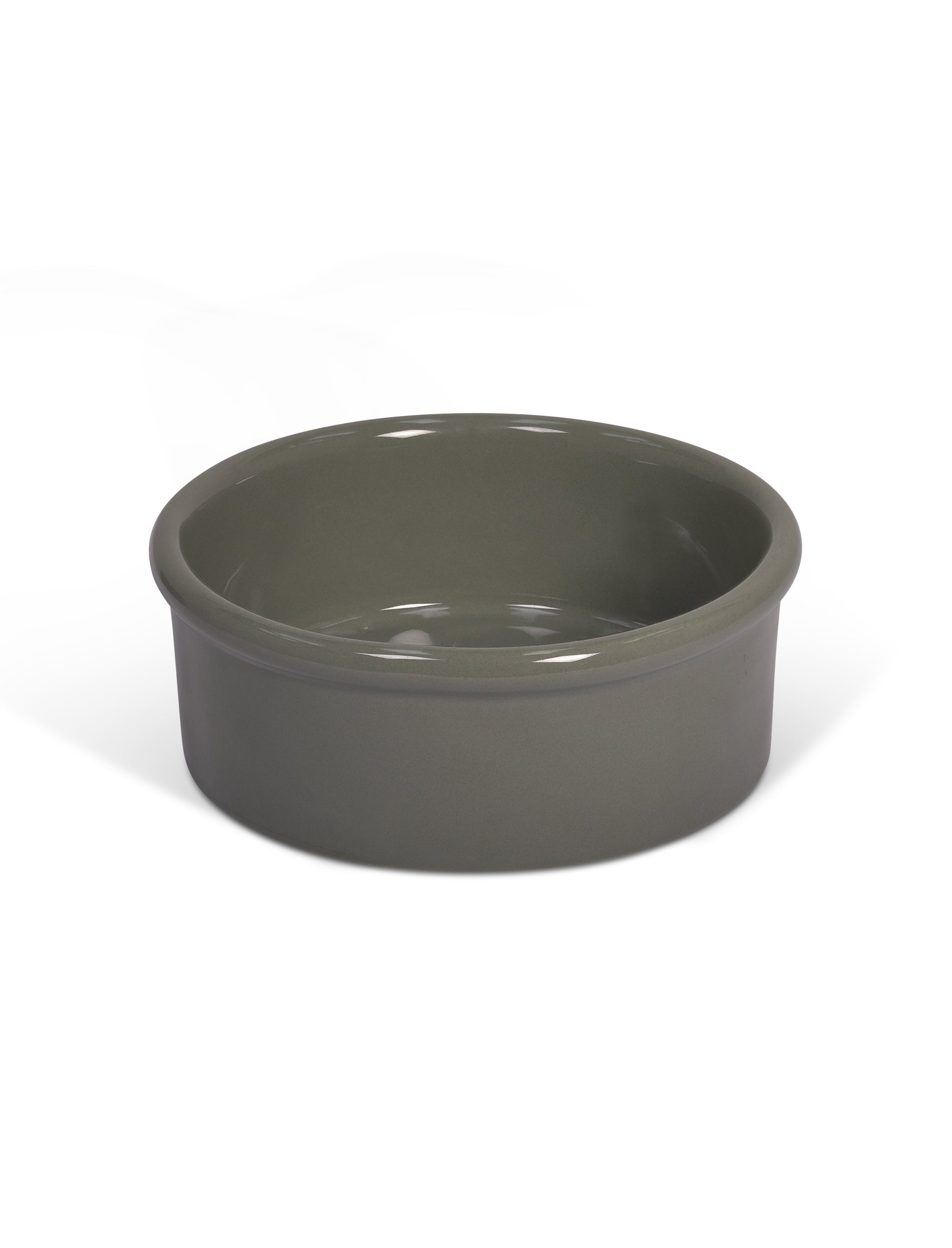 Large Stoneware Dog Bowl - Rosemary