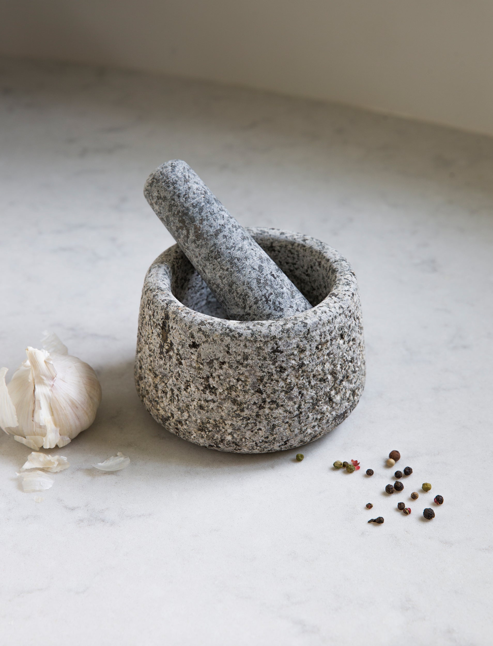 Granite Pestle & Mortar - Natural, Small