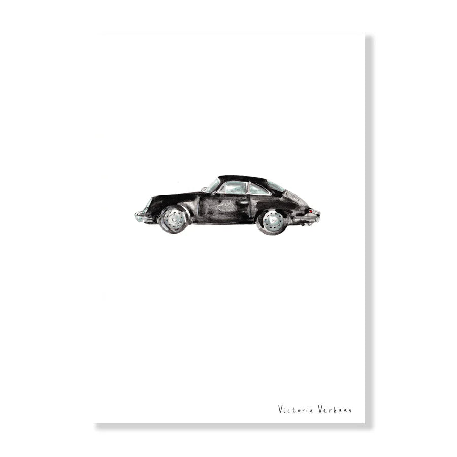 Car Watercolour Print