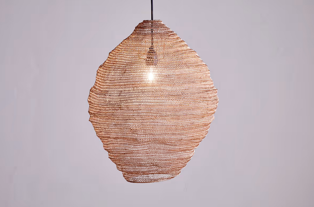 Brass Wire Lampshade