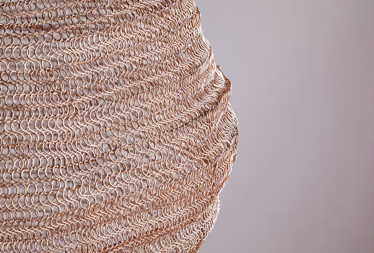Brass Wire Lampshade