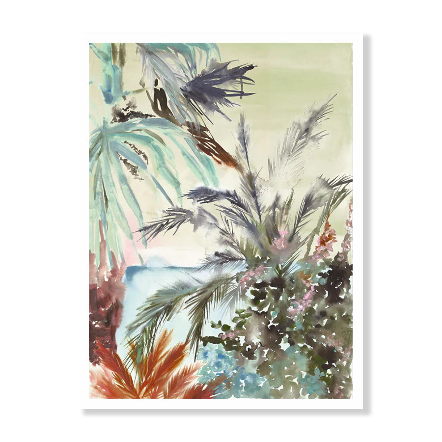 Tropics Watercolour Print