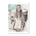 Where Is It Watercolour Print