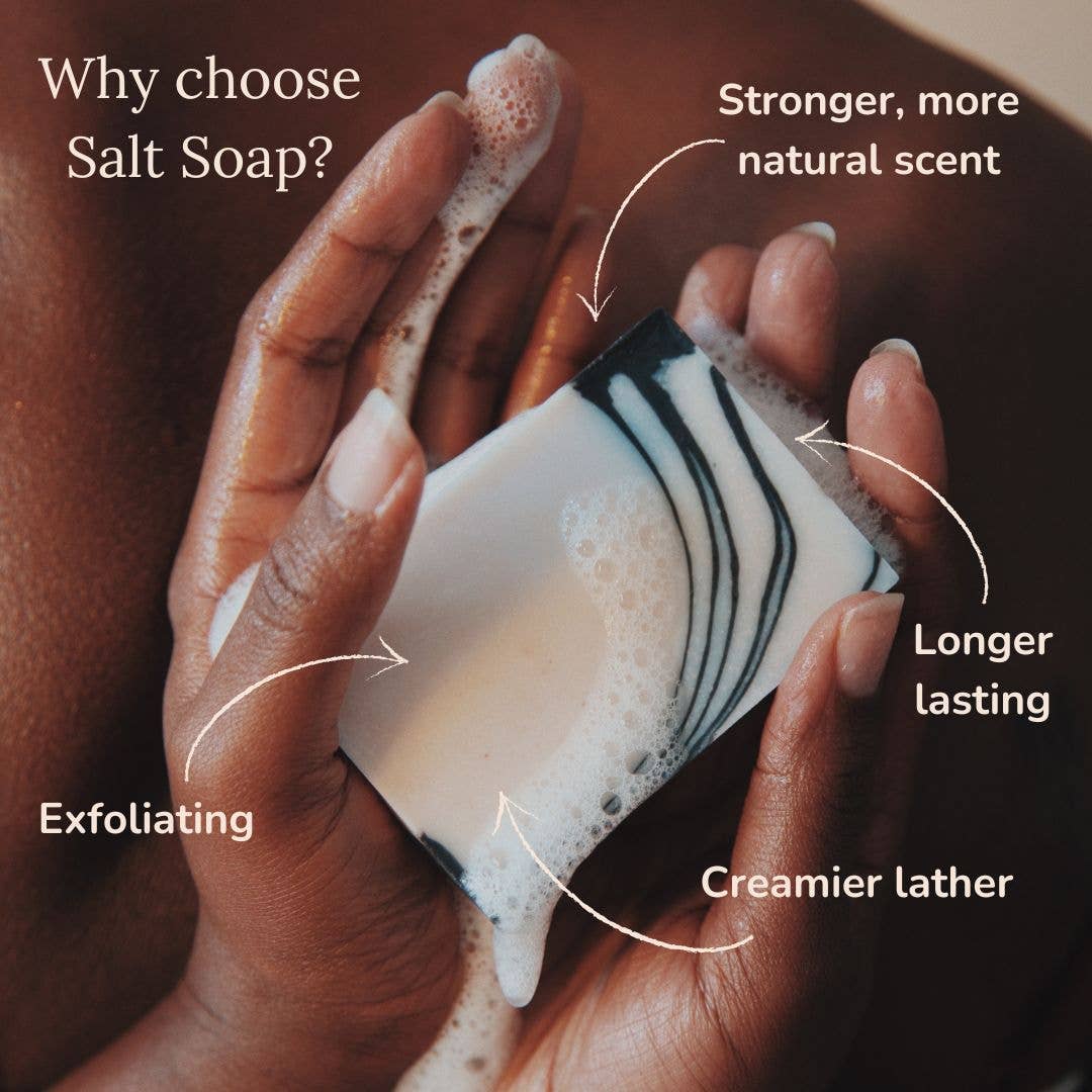 Salt Soap Bar | Bergamot | Handmade