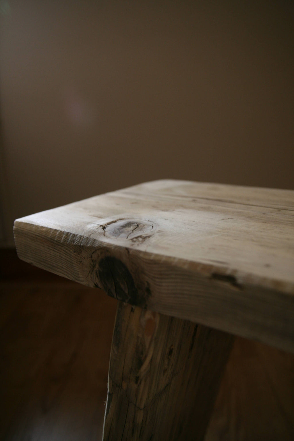 Reclaimed Wooden Milking Stool