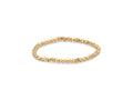 CAMELIA STRETCHED METAL BEADED BRACELET