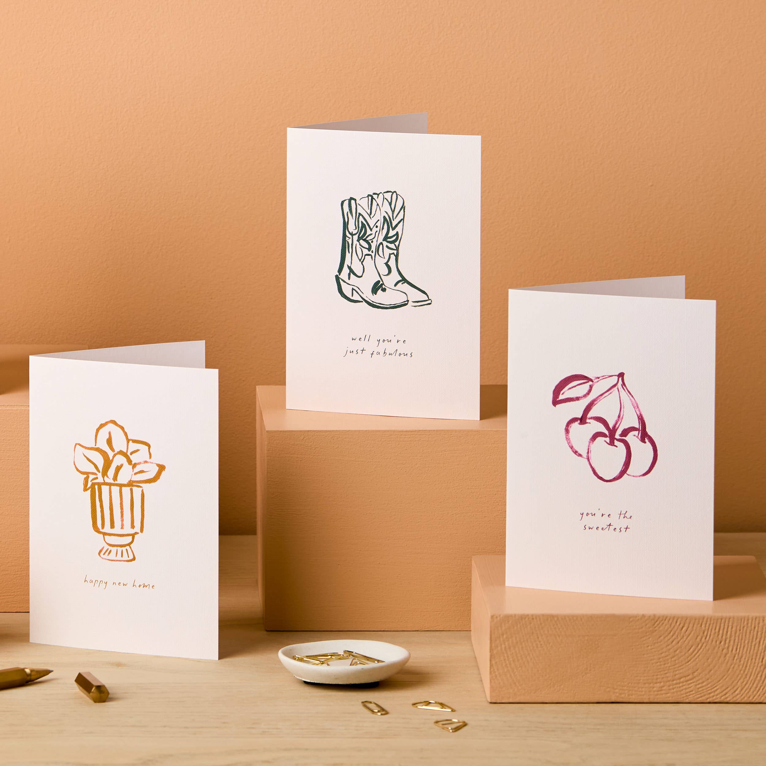Wedding Card | Illustrated Just Married Card | Couples card