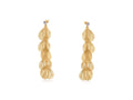 Malena Feather Long Dangle Earrings