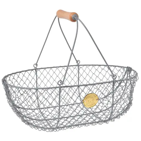 Sophie Conran - Large Harvest Basket Grey