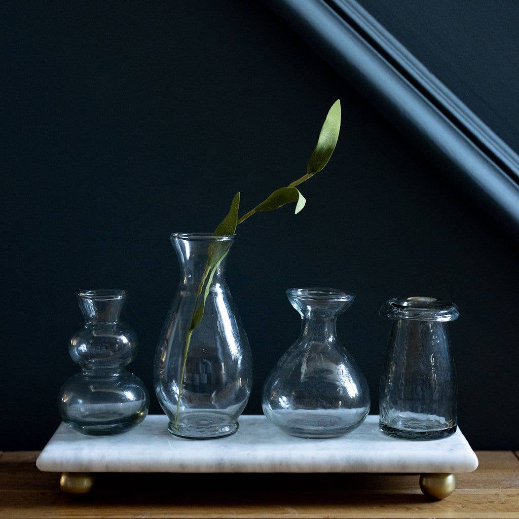 Ailani, Ribbed Glass Bud Vase