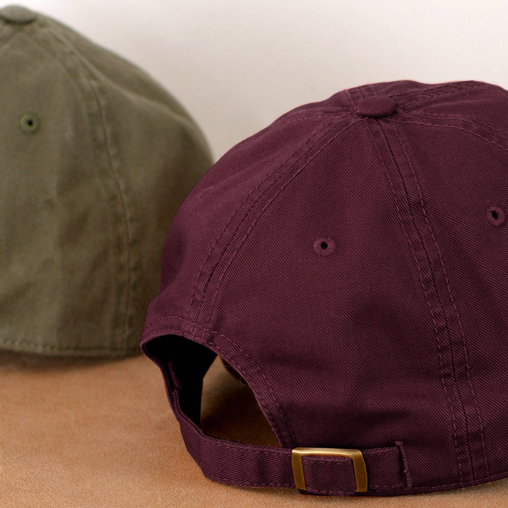 Mince Pie Appreciation Society - Cotton Baseball Cap - Burgundy