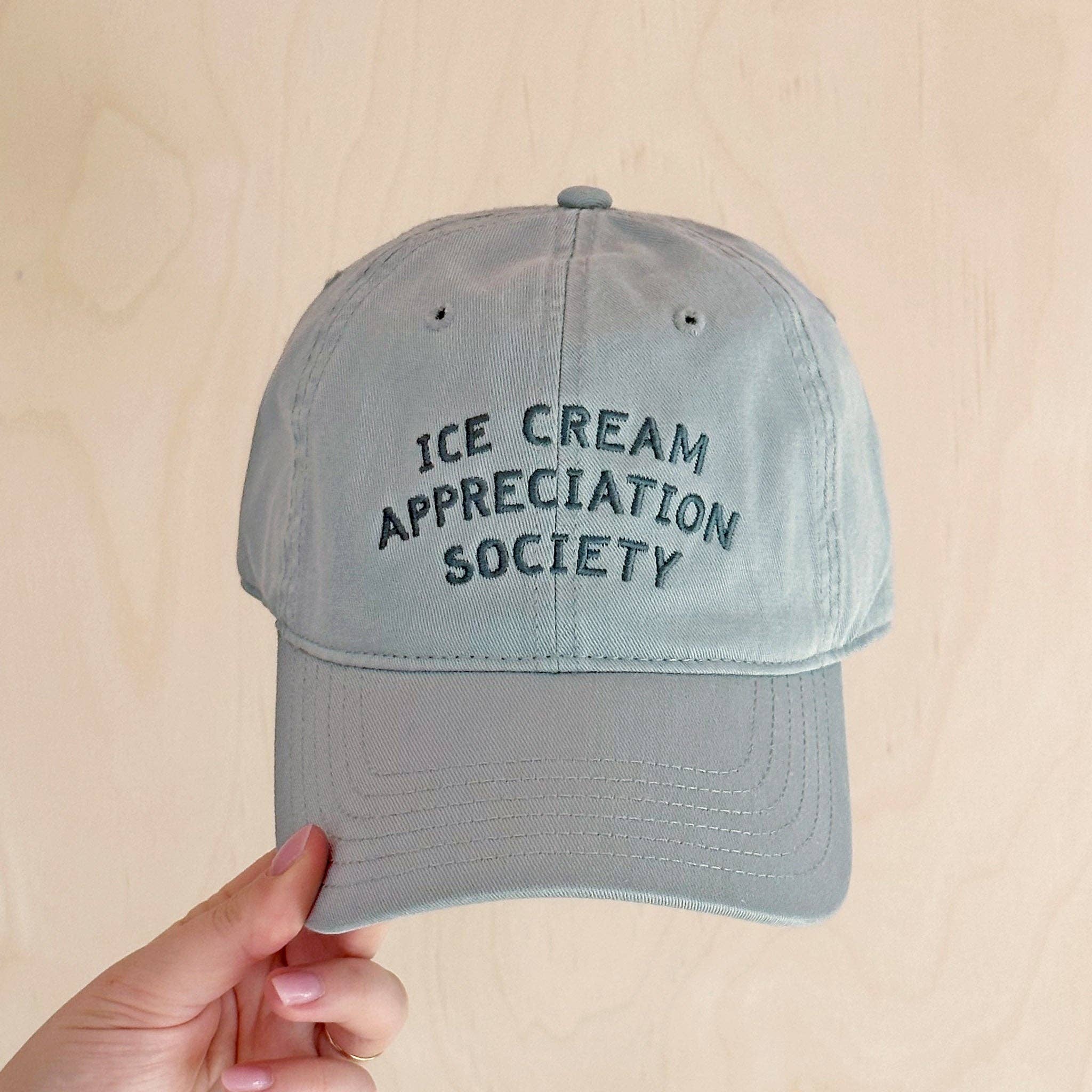 Ice Cream Cotton Cap - Blue