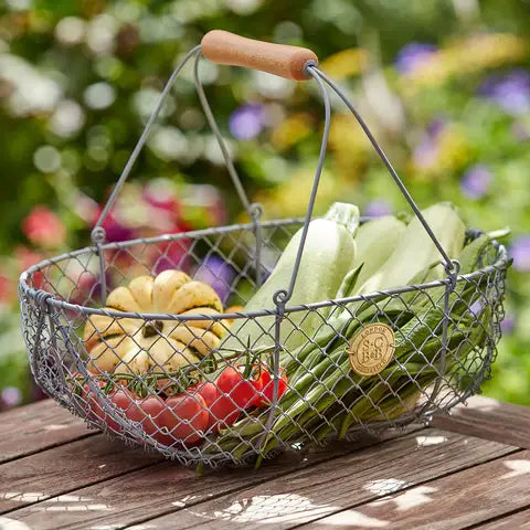 Sophie Conran - Large Harvest Basket Grey
