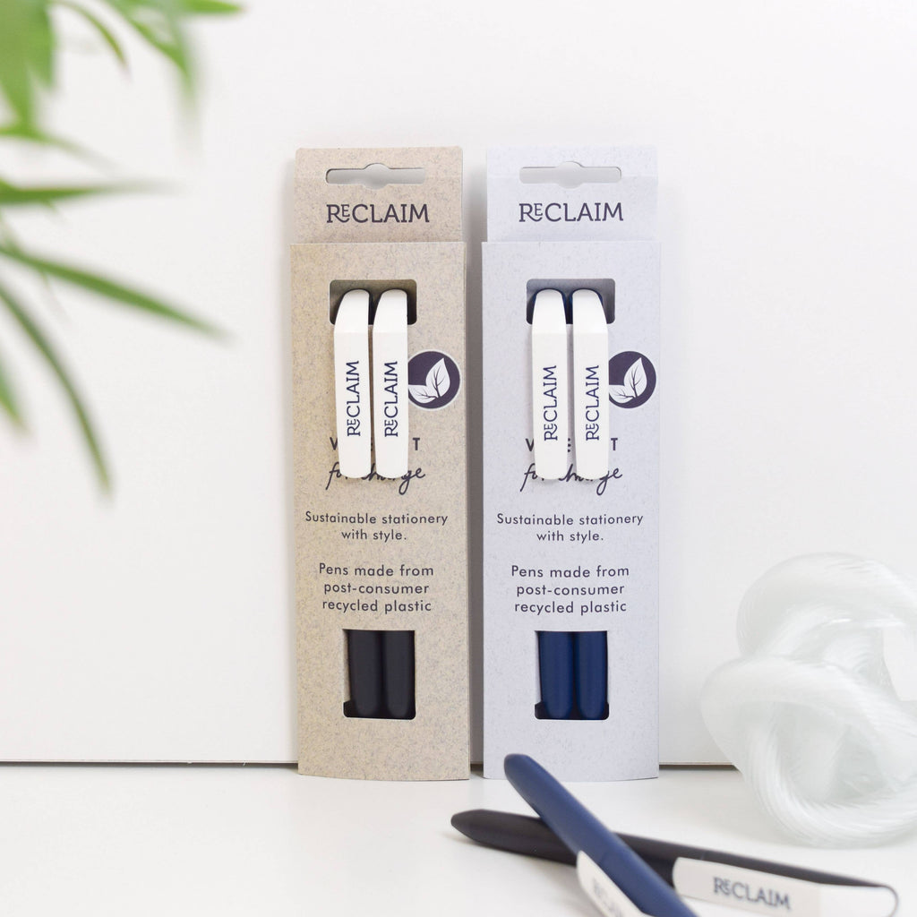 Pens Recycled Drinks Bottle Reclaim – Blue