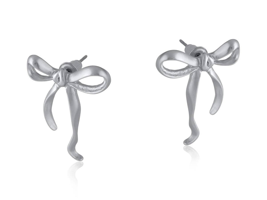 PALOMA BOW MATTE EARRINGS
