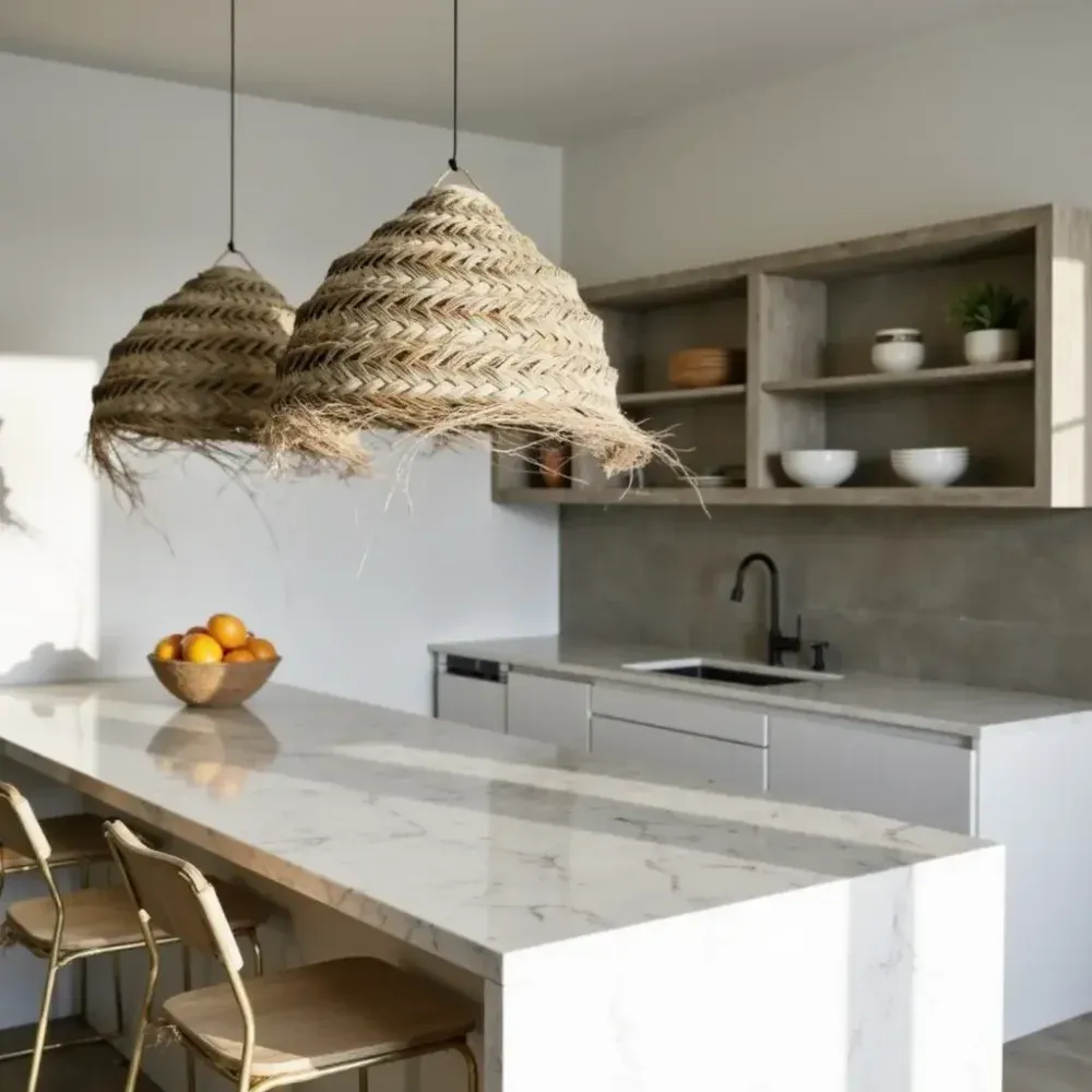 Grand Handwoven Straw Chandelier – Natural Artisan Pendant
