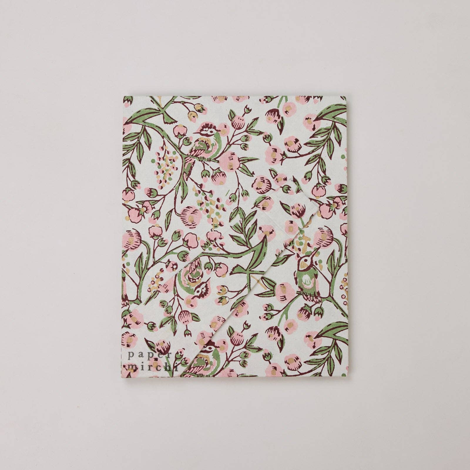 Block Printed Picture Frame (5x7) - Songbird Blush